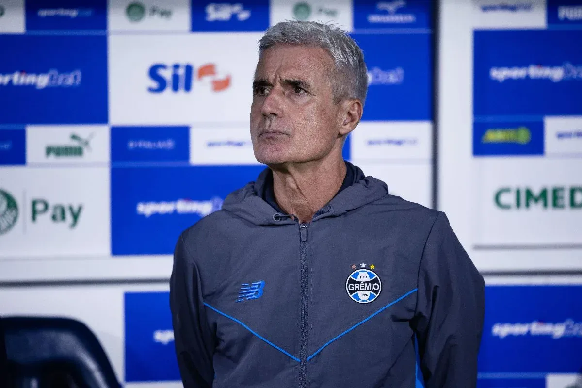 Grêmio demite Luís Castro após derrota para o Vasco; Felipão assume time contra o Botafogo