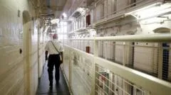 Spaces in male prisons fall to lowest level of year, sources say