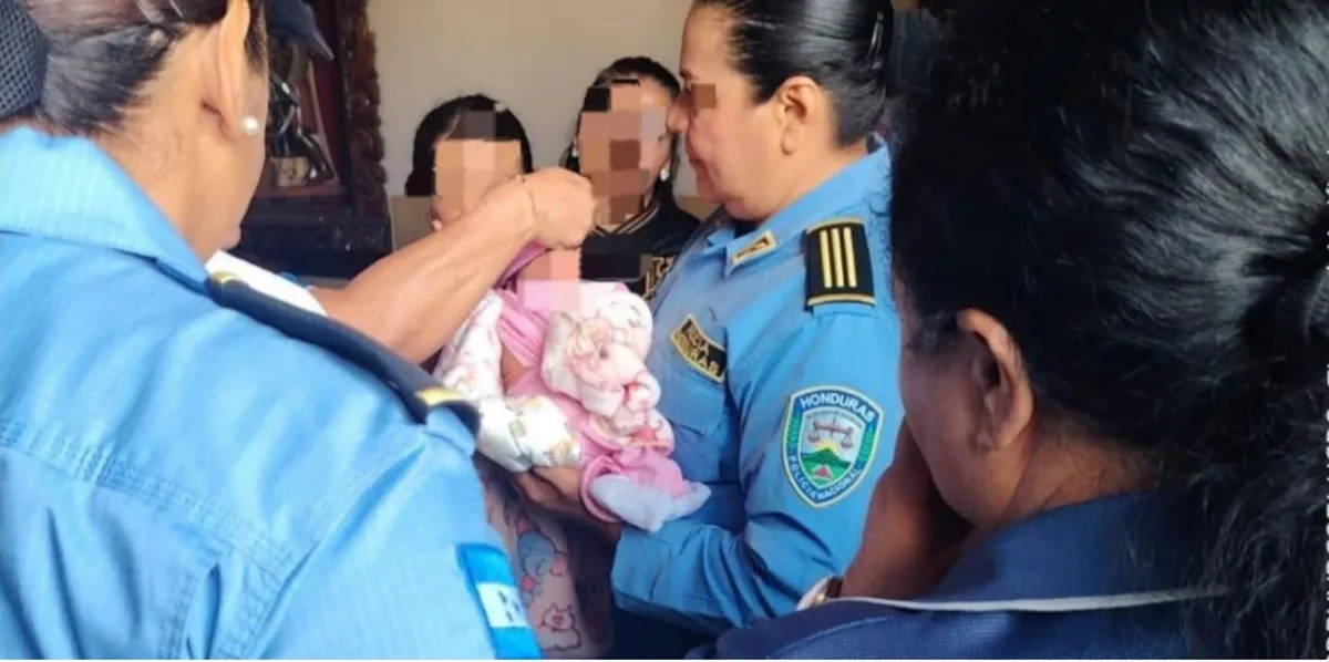 “No tengo dónde vivir”: recién nacida fue abandonada en una iglesia de Honduras junto a una desgarradora nota