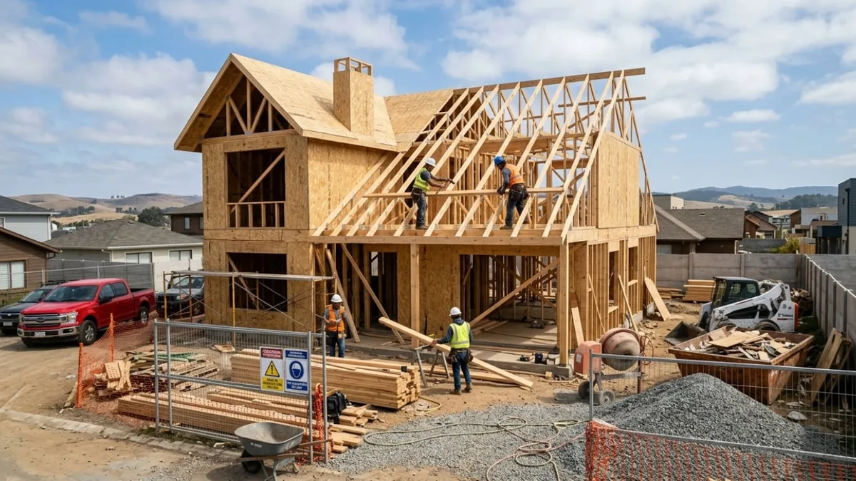 Ni construcción en seco ni ladrillos: el sistema europeo para construir casas de 100 m2 en 7 días