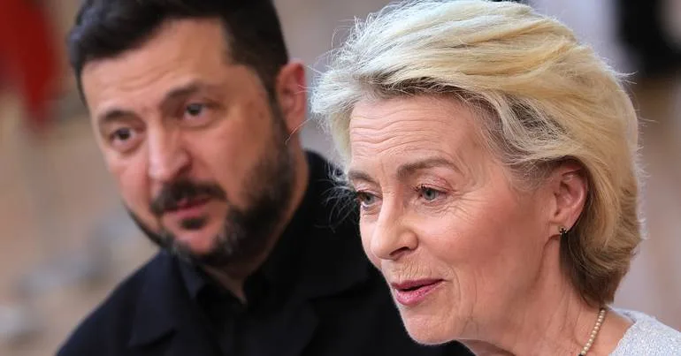 Zelensky e von der Leyen saúdam nova etapa na adesão à UE