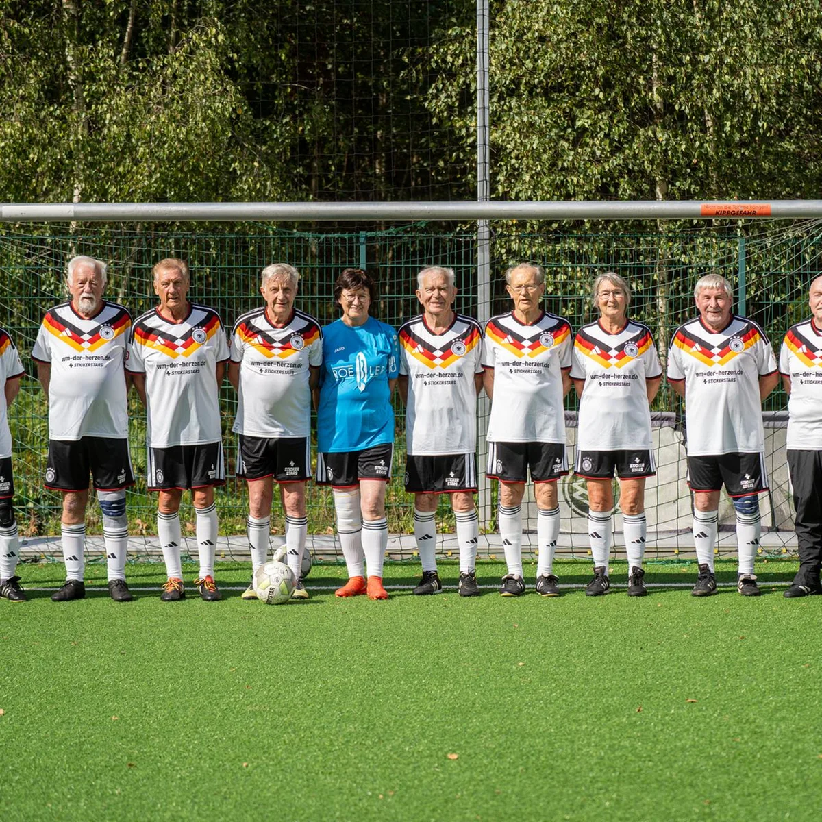 Ü80-Senioren - Deutschland ist Fußball-Weltmeister
