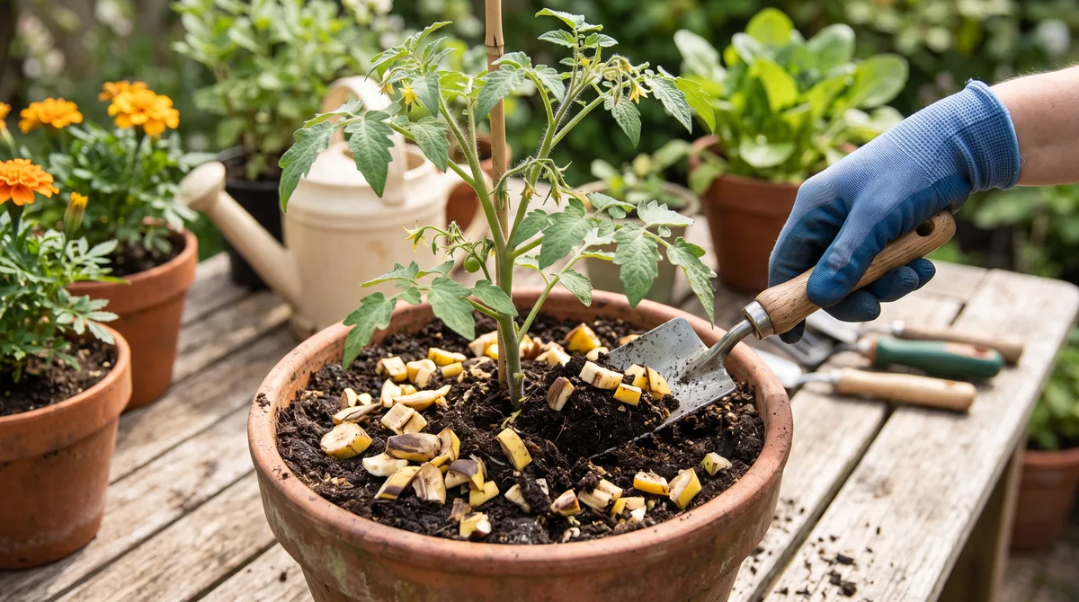 Seu jardim ficará lindo se você espalhar cascas de banana trituradas nesses lugares