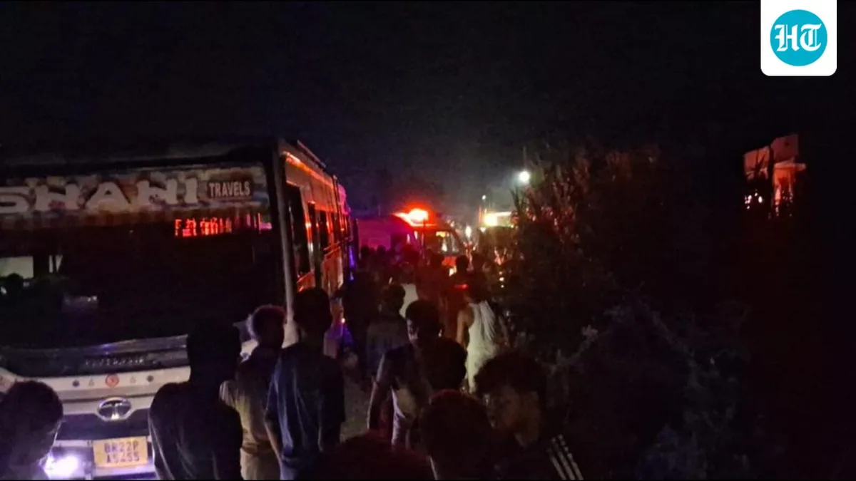 Bihar: 5 killed, 2 injured as speeding bus ploughs into crowd watching orchestra