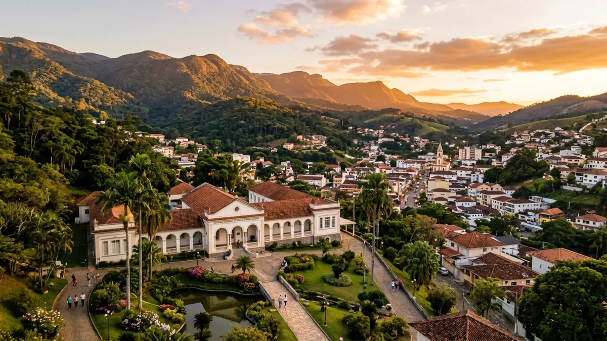 Cidade paulista que nasceu ao redor de fontes de água quente virou refúgio entre montanhas com balneários, praças e clima tranquilo para descansar longe da capital