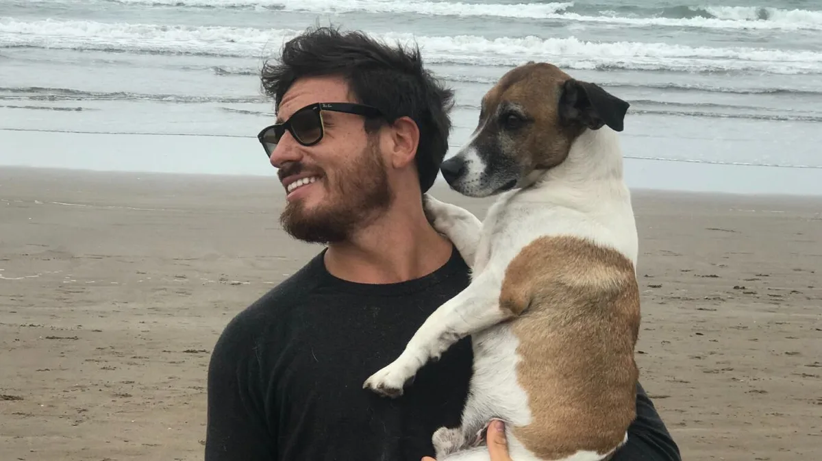 El dolor de Fede Bal por la muerte de su perro Kike: “Me cuidaste durante 17 años”