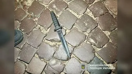 Draft officer fatally stabbed in Ukraine (VIDEO)