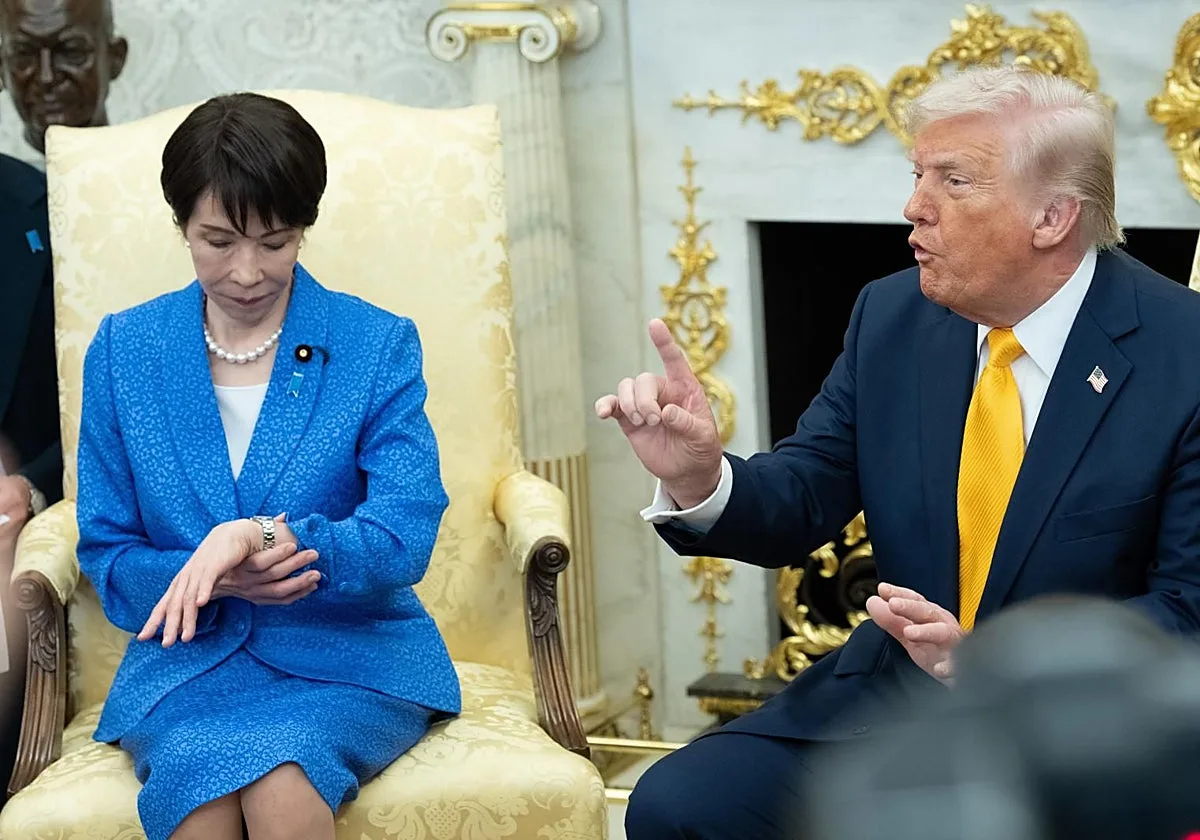 Trump sale por sorpresa al rescate del yen y refuerza su alianza con Japón
