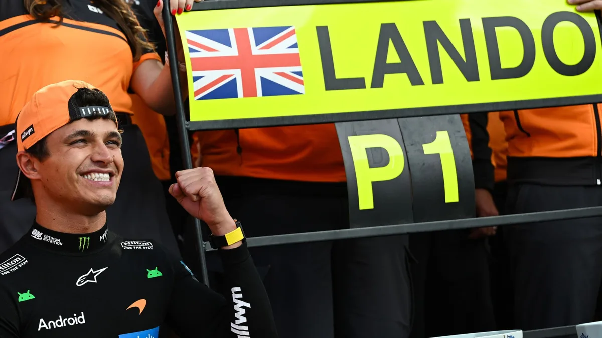 'Nowhere else I want to be' - Norris extends McLaren contract until 2030