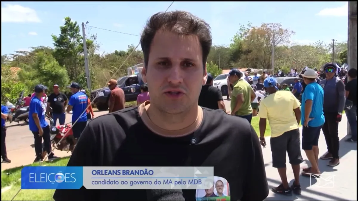 Eleições 2026: saiba como foi o dia do candidato Orleans Brandão ao governo do Maranhão
