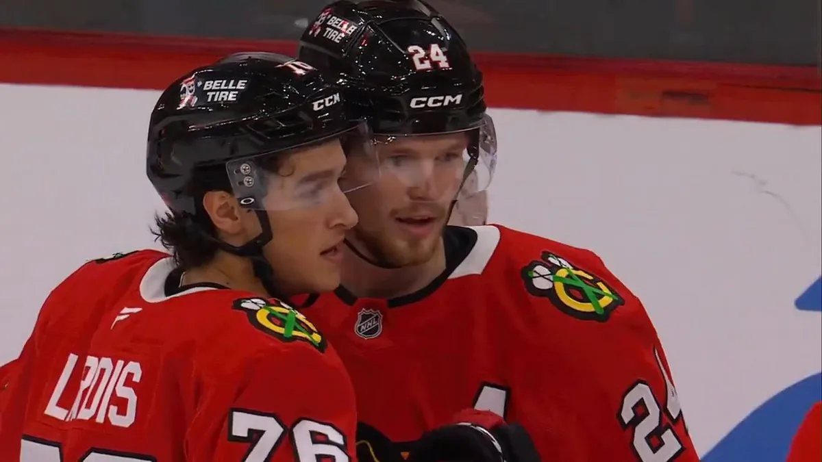 Byram fires OT winner to cap hat trick in pre-season debut for Blackhawks