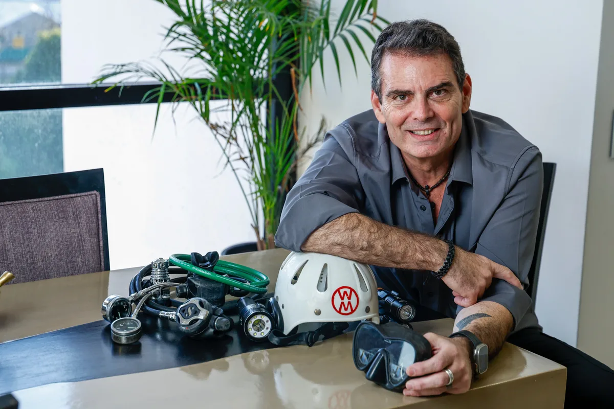 Walter Munnich, instructor de buceo y explorador: “El miedo te protege, lo que te mata es el pánico”