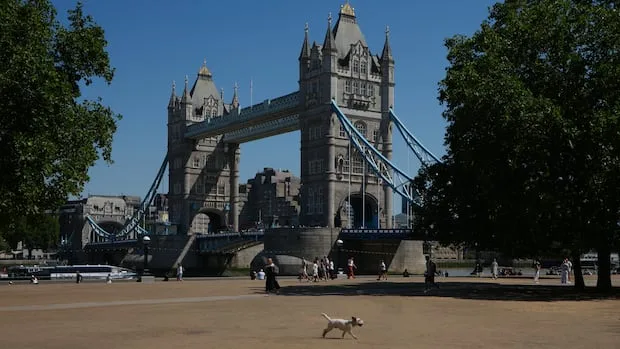 Scorched, parched western Europe suffers through another heat wave