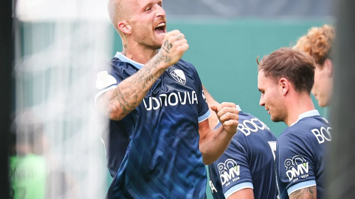 Fußball: Effektive Bochumer gewinnen Zweitliga-Pokalduell in Fürth