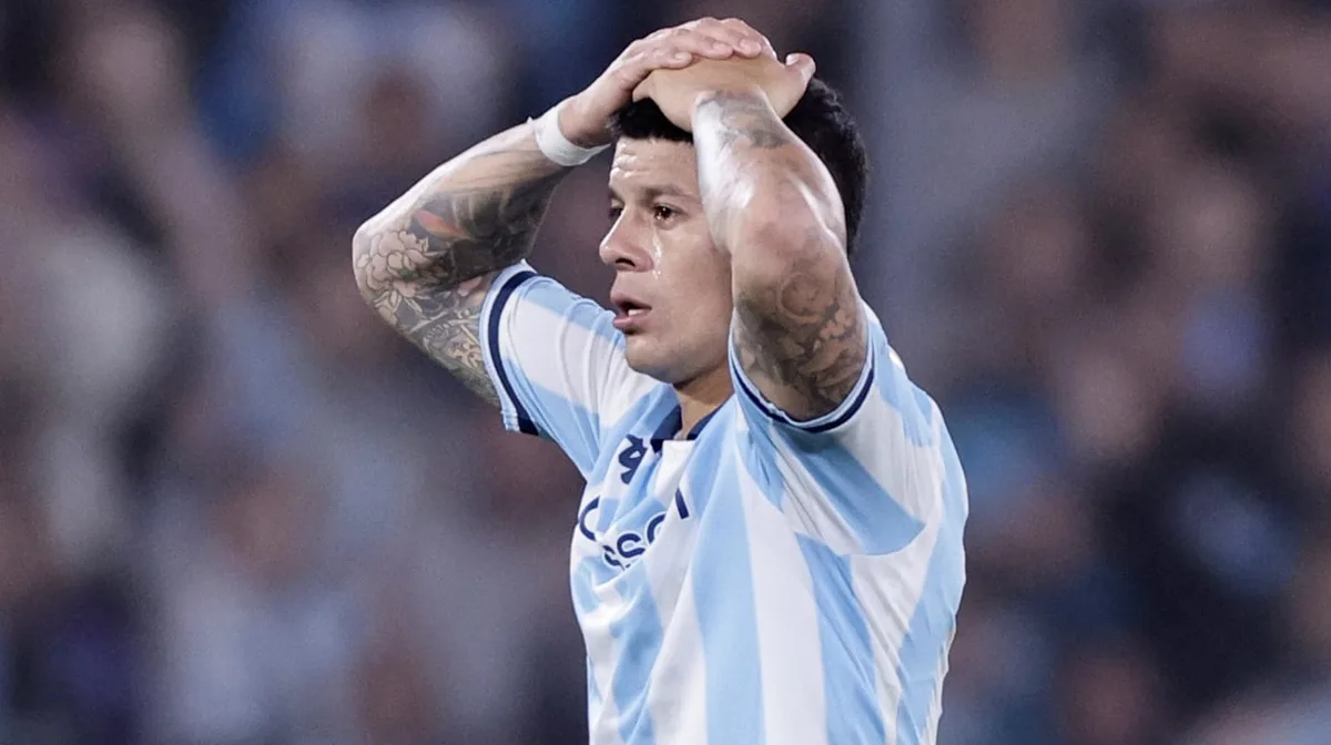 Marcos Rojo fue habilitado por la AFA y podrá jugar en Estudiantes