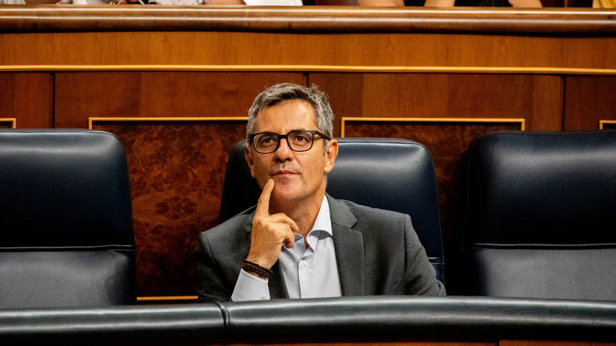 Bolaños entra al choque con el CGPJ, le acusa de "conservadurismo" y recurre la decisión de no investigar al juez Peinado