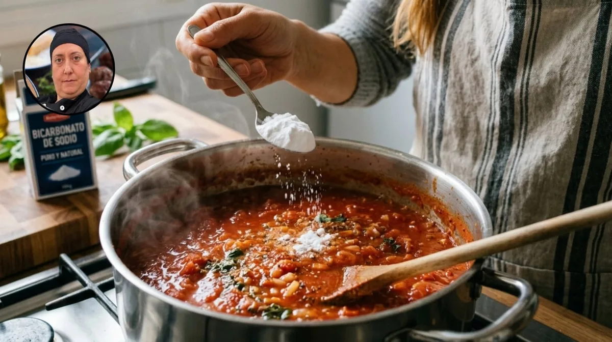 Roberta, cocinera: “Para sacarle la acidez a la salsa de tomate no uses azúcar: agregá bicarbonato”
