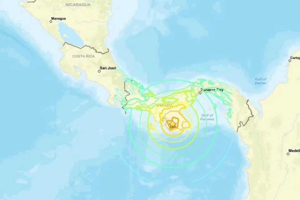 Terremoto de 7,7 se registró en Panamá: Servicio Geológico de EEUU alerta sobre tsunamis
