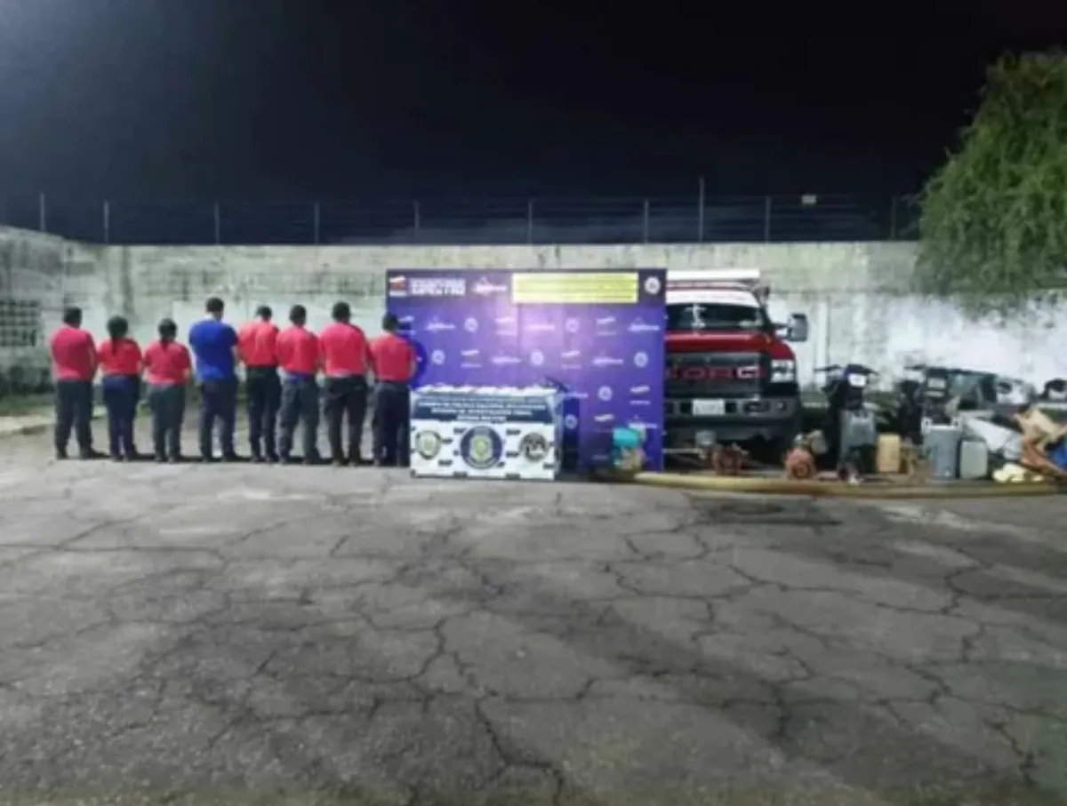 Detienen a ocho PNB por presunta extorsión en Bolívar