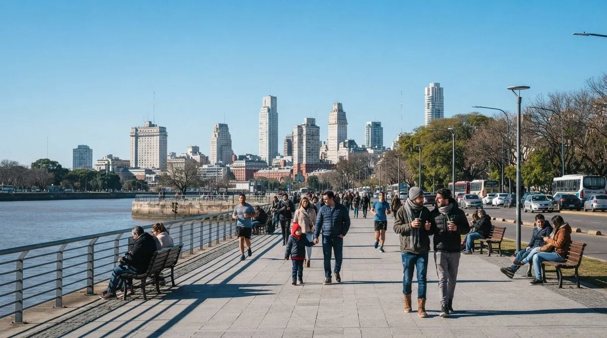 Clima en Ciudad Autónoma de Buenos Aires hoy domingo 13 de septiembre: cielo claro y frío