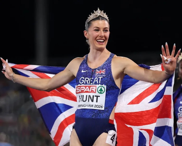 Amy Hunt’s ‘dream comes true’ with fourth European Championships gold