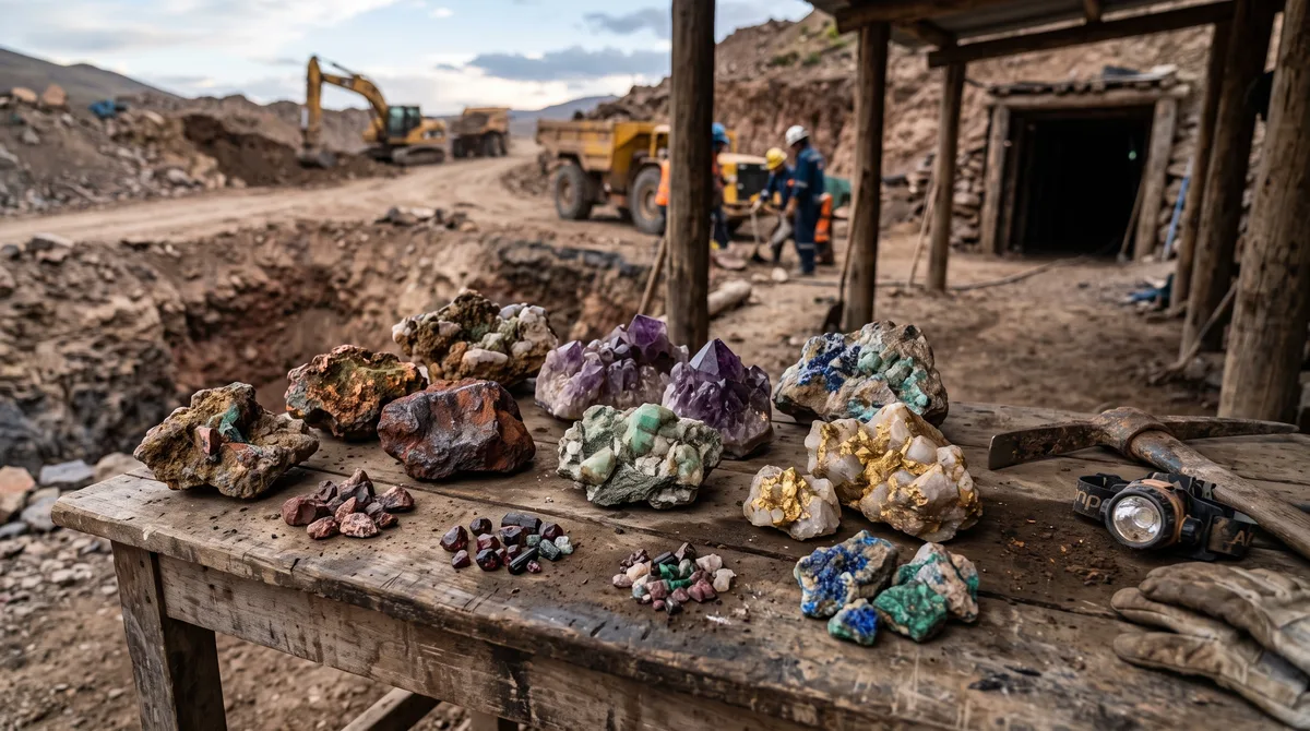 Por que alguns países concentram quase toda a produção mundial de pedras preciosas? Os processos geológicos que explicam essa distribuição desigual