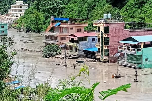 WATCH | Nepal flash flood washes away villages, project sites near Tibet border