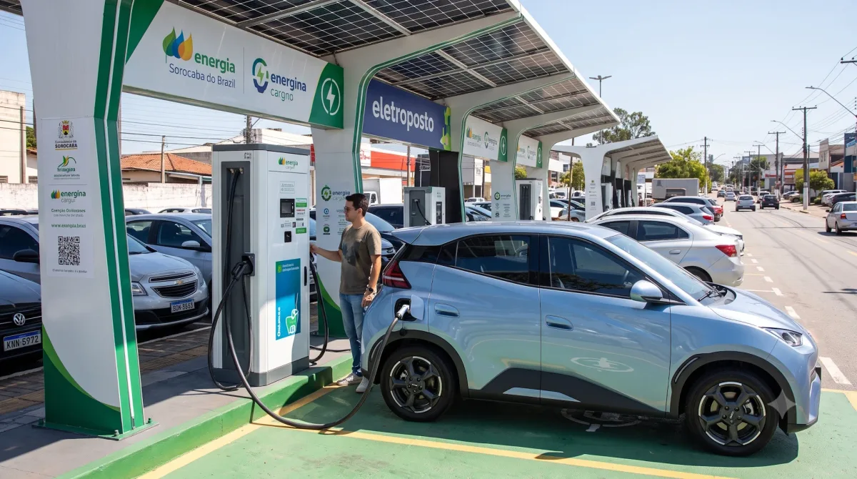 Bateria em 5 minutos: BYD e nova rede aceleram a recarga de elétricos no Brasil