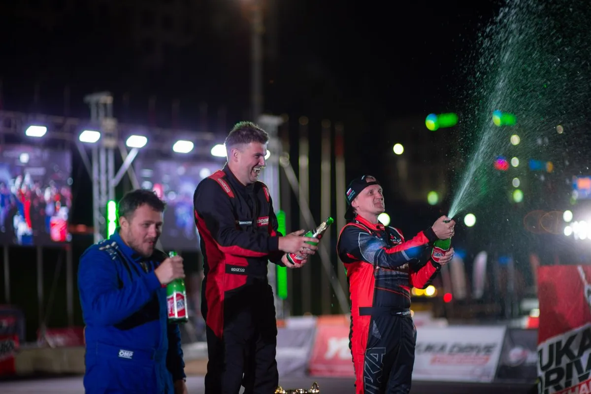 Алексей Шендюков выиграл домашний финальный этап Yuka Drive Gymkhana PRO в Витебске