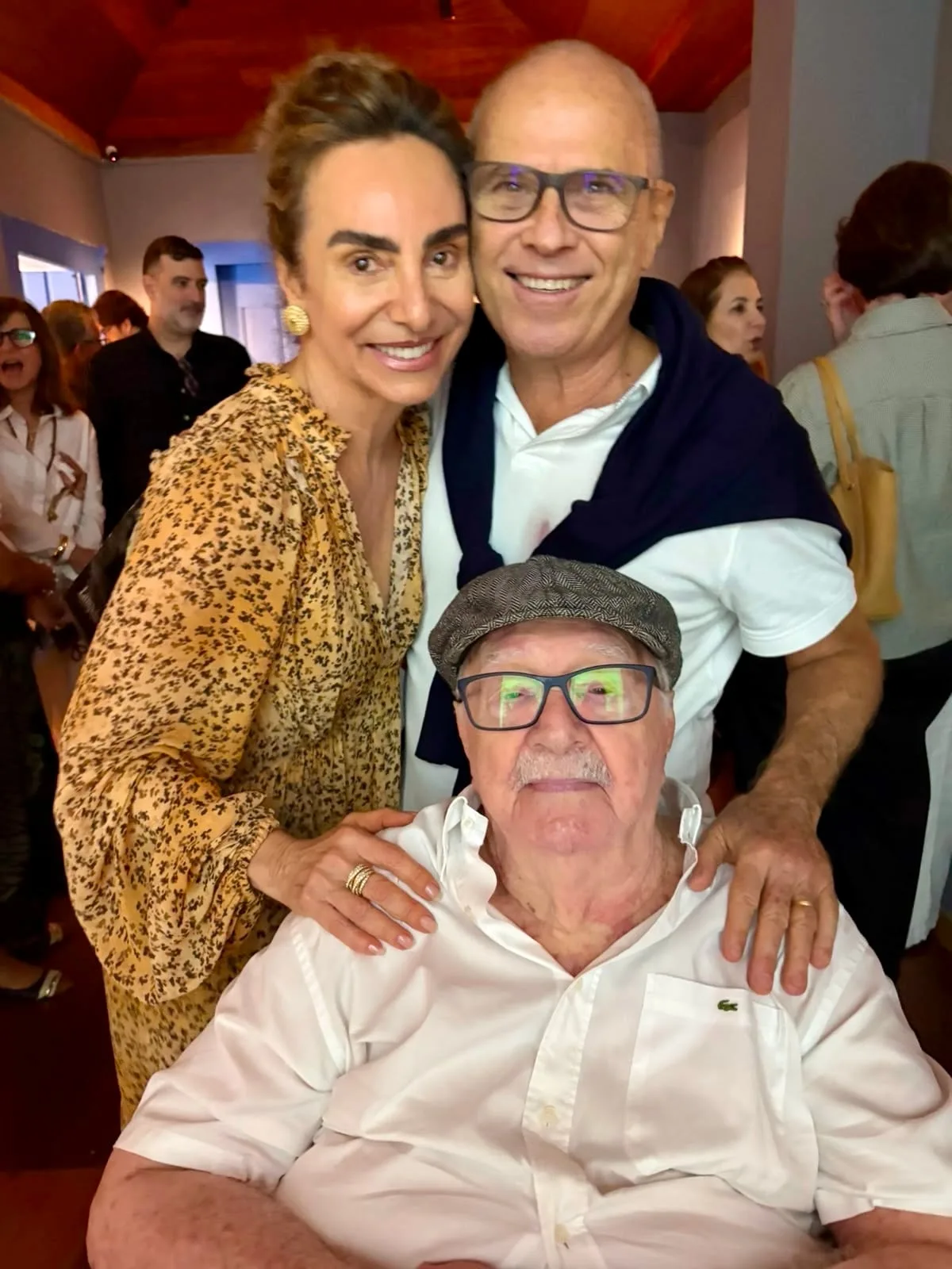 O homenageado da semana foi Paulo Bonino com uma exposição de fotos da qual ele é rei