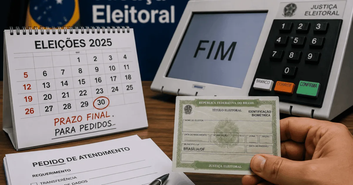 Registro de candidaturas às eleições termina neste sábado