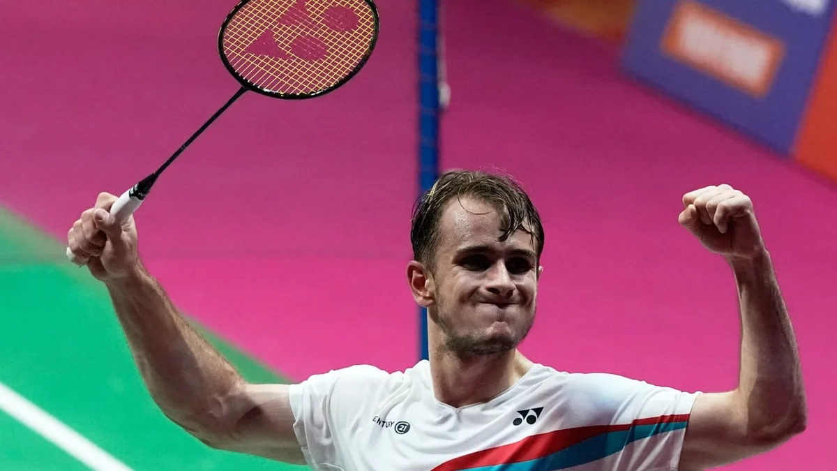 Alex Lanier, mixed-doubles pair clinch badminton world titles in France’s golden double