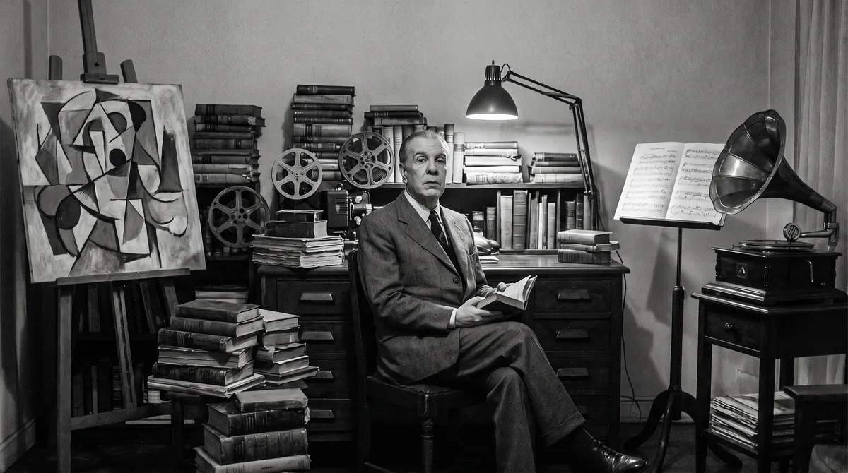 Jornadas Borges en Buenos Aires: lo mejor del fin de semana, con conferencias, cine y una visita guiada