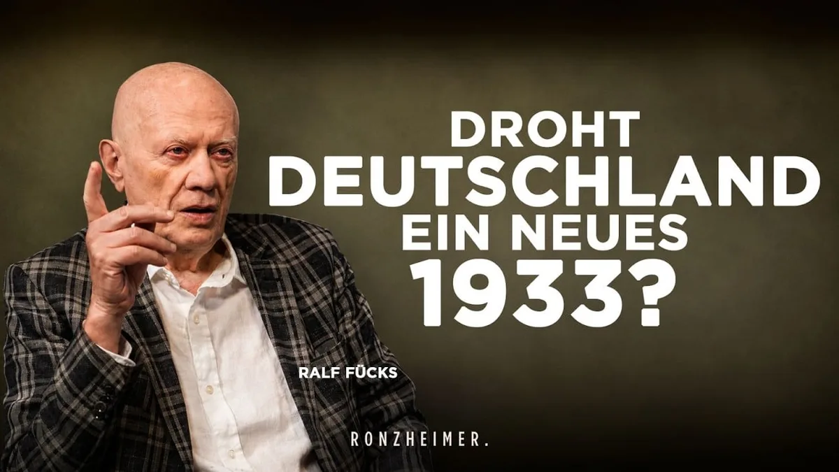 RONZHEIMER - Das Problem ist nicht nur die AfD. Mit Ralf Fücks