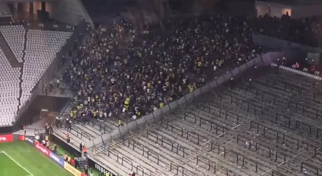 Incidentes con la Policía de Brasil tras la eliminación de Rosario Central de la Libertadores: hay 5 argentinos detenidos