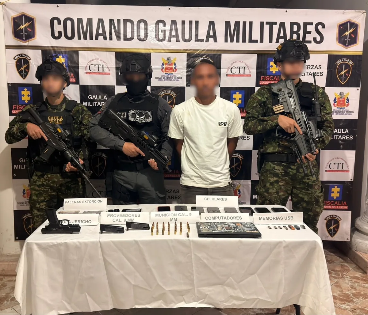 Golpe a las disidencias de ‘Iván Mordisco’: capturan al presunto responsable del atentado de El Túnel que dejó 21 muertos