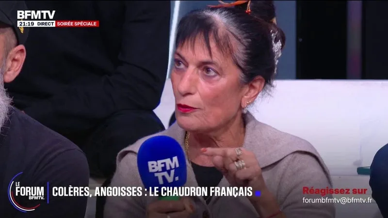 FORUM BFMTV - Mobilisation du 17 octobre: "Toutes classes sociales confondues, il faut qu'on soit solidaire", assure Giulia, jeune retraitée