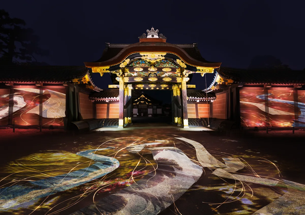 Naked illuminates Kyoto’s cultural traditions in Nijo Castle’s latest digital art spectacular