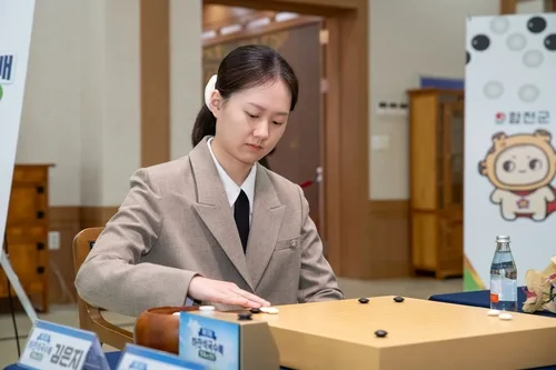 김은지, 여자기사 최초 '10대 500승'…이창호 이어 역대 두 번째