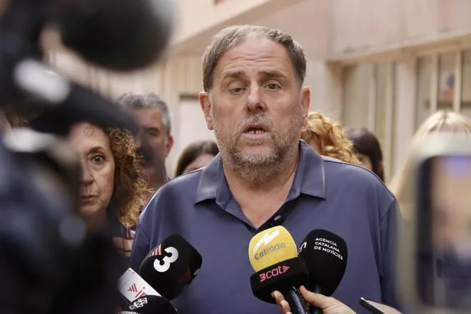 Junqueras pone a ERC en modo electoral y critica las visitas de Sánchez, Feijóo y Abascal: "Vienen a buscar el apoyo que no merecen"