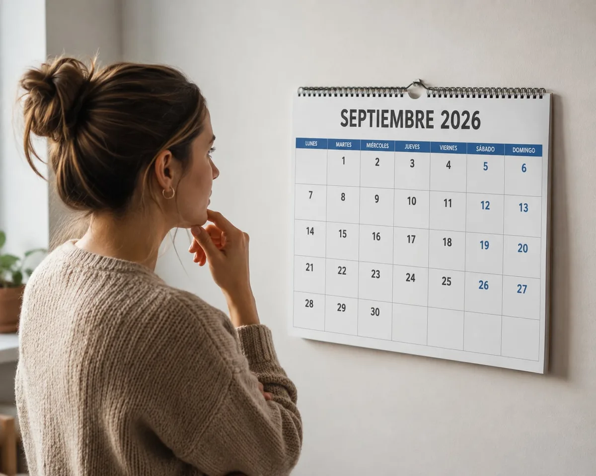 Calendario oficial: ¿hay feriados en septiembre 2026?