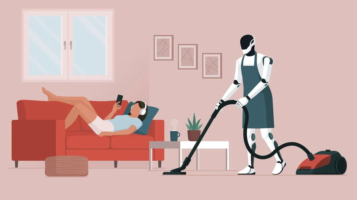 Have your say: Would you trust a humanoid robot with your household chores?