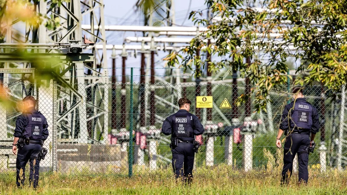 Brandenburg: Terrorermittlungen nach Angriff auf Umspannwerk