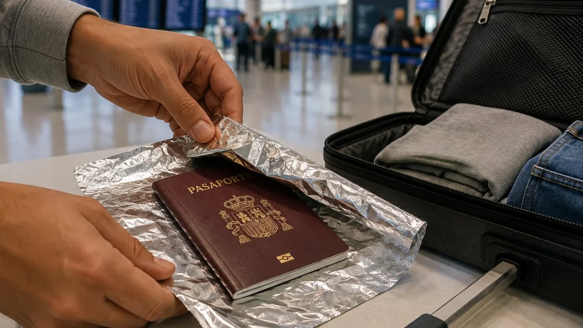Por qué cada vez más gente lleva papel aluminio en sus viajes: los expertos lo recomiendan para evitar este grave problema