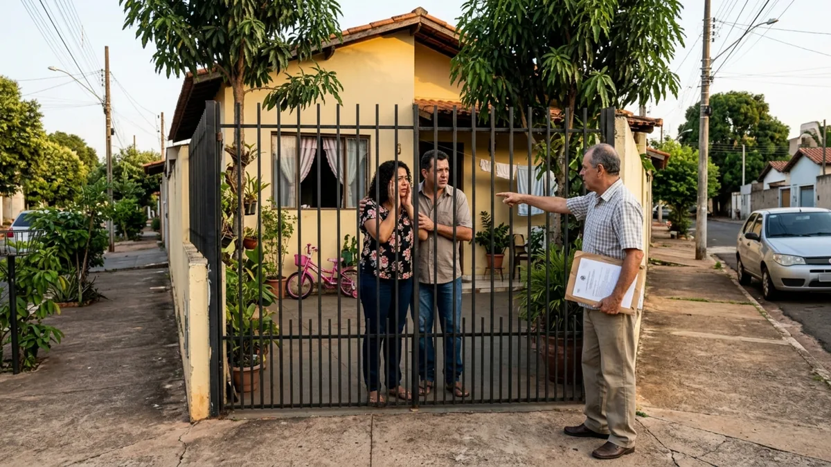 Família compra uma casa com escritura, registra o negócio e passa a morar no imóvel, mas anos depois o verdadeiro proprietário prova que o documento original era falso e pede a casa de volta