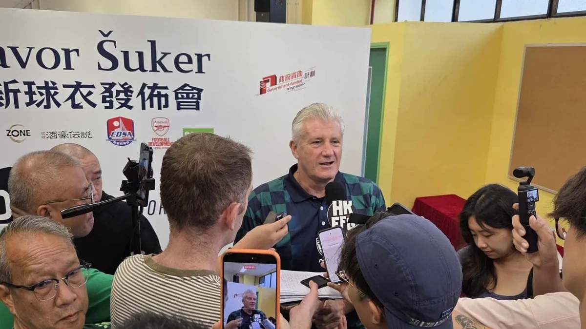 Infantino doing ‘great job’ World Cup star Suker says, tells Hong Kong ‘be more like Croatia’