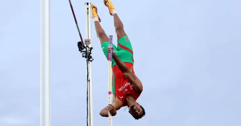 A prova de Duplantis também teve um português nas alturas