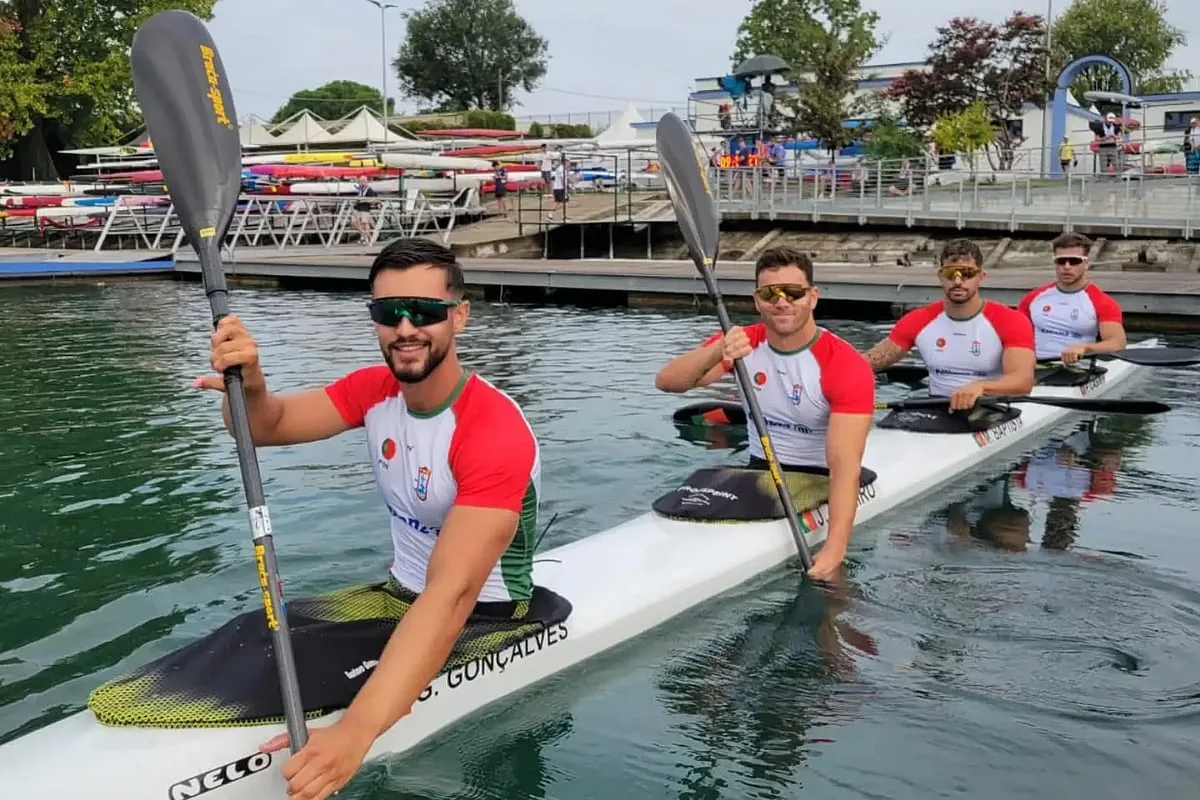 K4 português vai defender título mundial e Alex Santos garante final em Poznań