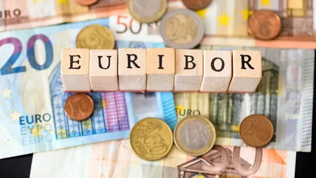 Euribor sobe a três e a seis meses e desce a 12 meses