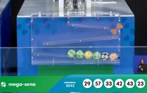 Mega-Sena hoje, concurso 3045: Confira o resultado sorteado neste domingo (16)